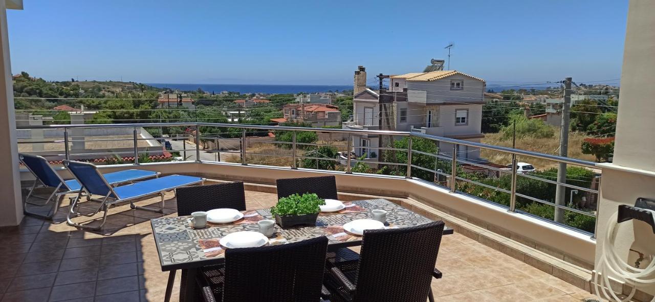 House,1000M From Beach Lagonisi Buitenkant foto